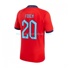 Maillot/Tenue Angleterre Foden 20 Exterieur Coupe du monde 2022